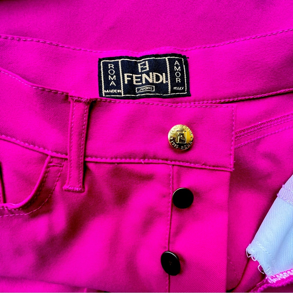 Vintage Fendi straight leg pant